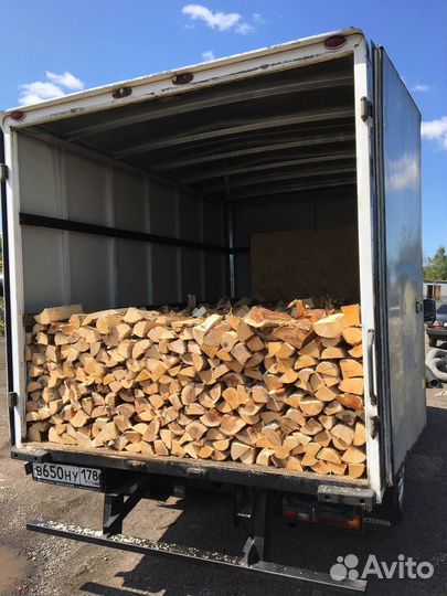 Дрова березовые колотые