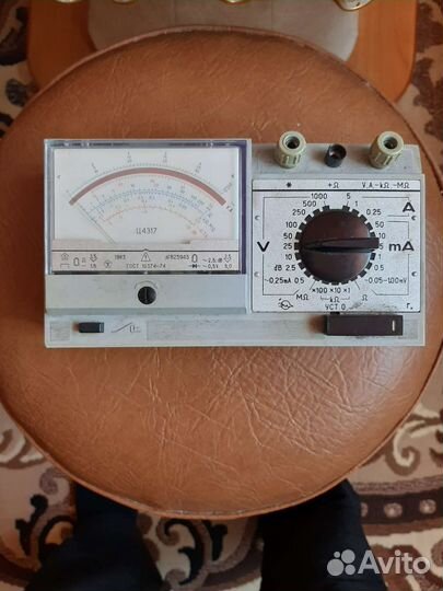 Тестер мультиметр СССР