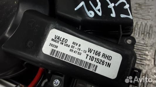 Моторчик печки mercedes benz M-class W166 (EEA02KK01)