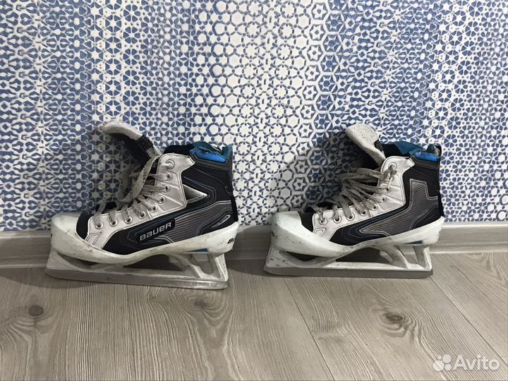 Хоккейные вртарские коньки Bauer reactor 5000