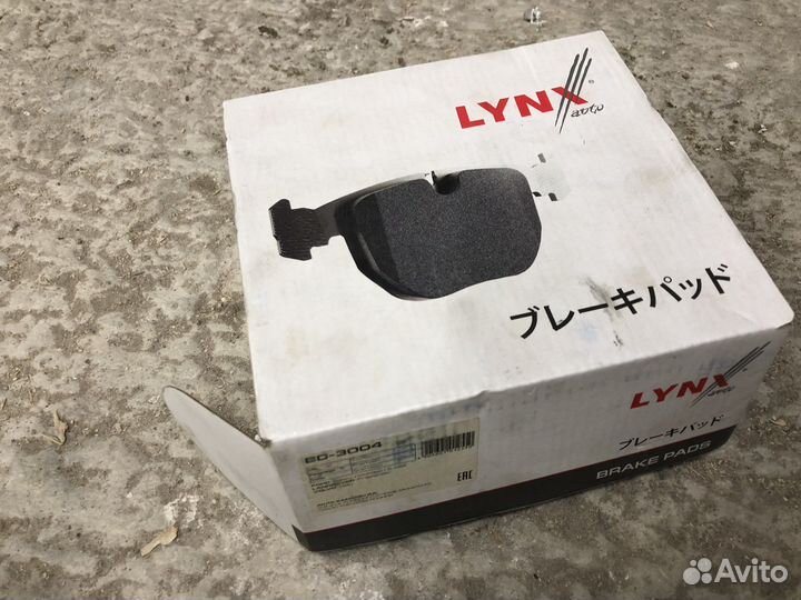 Тормозные колодки передние BD3004 lynxauto