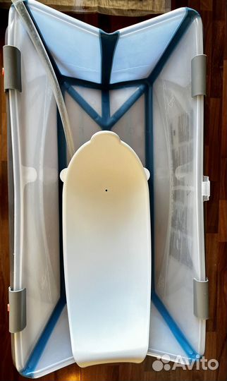Складная ванночка stokke с подставкой