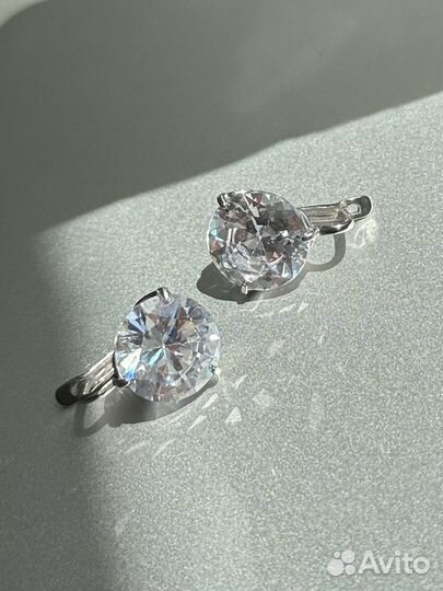 Серьги серебро 925