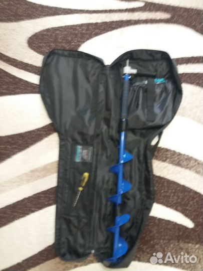 Чехол для ледобура с шуруповёртом