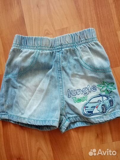 Костюм для мальчика, рубашка, шортики, тапочки