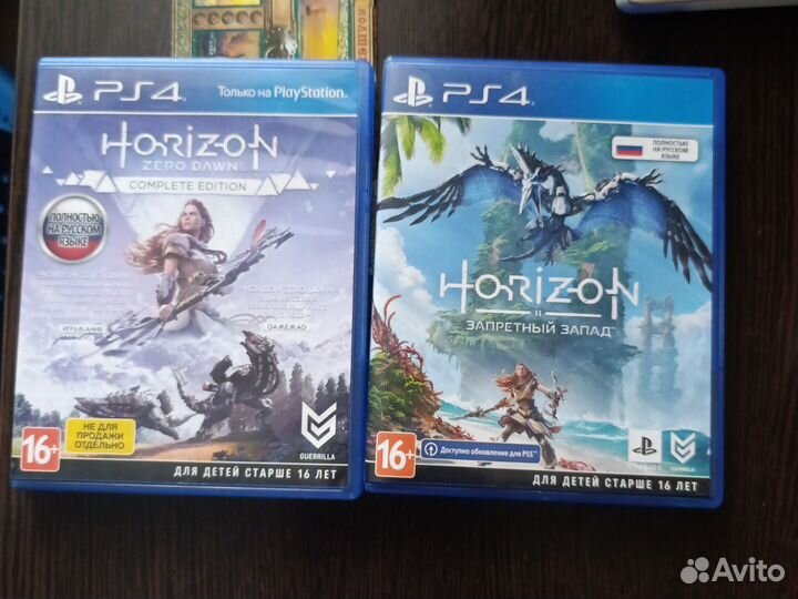 Horizon zero dawn + forbidden west ps4