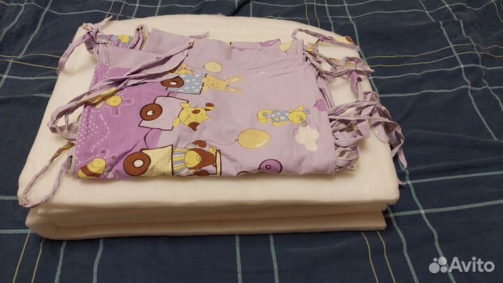 Бортики в детскую кроватку