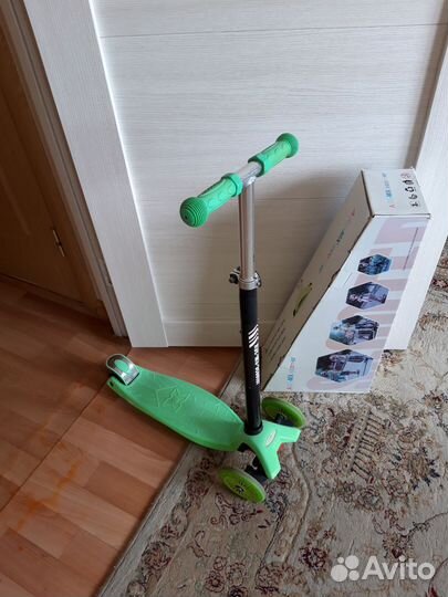 Самокат, детский, трёхколёсный, scooter