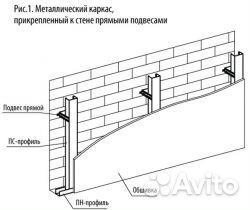 Профиль для гкл 0,5мм