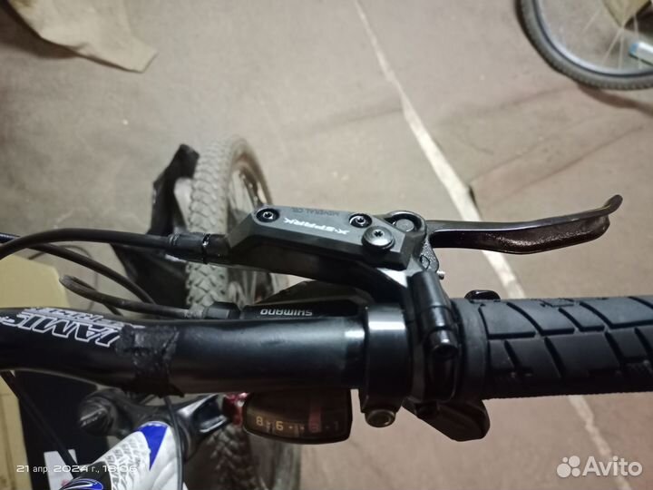 Велосипед горный колеса 26 дюймов бу рама 19