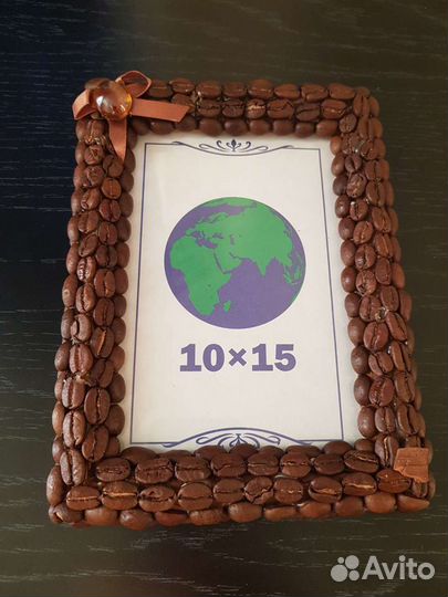 Подарочная фоторамка 10х15 см (ручная работа)