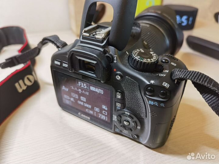 Зеркальный фотоаппарат canon 550d + ef-s 18-135mm