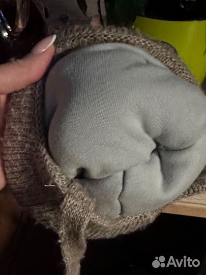 Шапка детская зимняя 1-3 мес 35-38 см