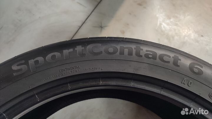 Continental SportContact 6 285/40 R22 110Y