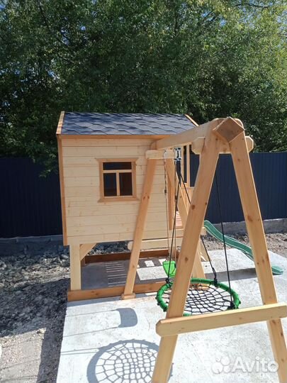 Детский игровой домик уличный