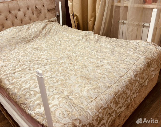 Защитные борты на двуспальную кровать 220 см