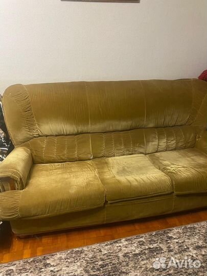 Диван и 2 кресла