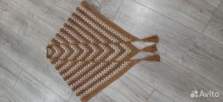 Вязаная косынка