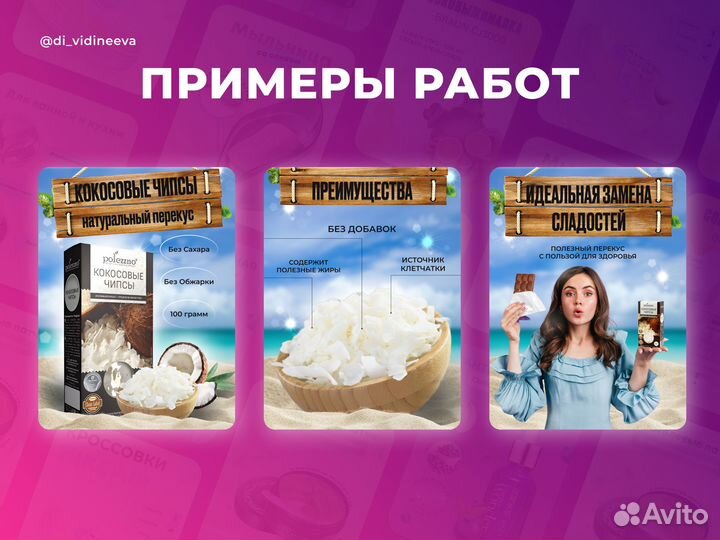 Карточки товара/Инфографика