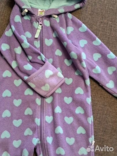 Флисовый комбинезон crockid 74