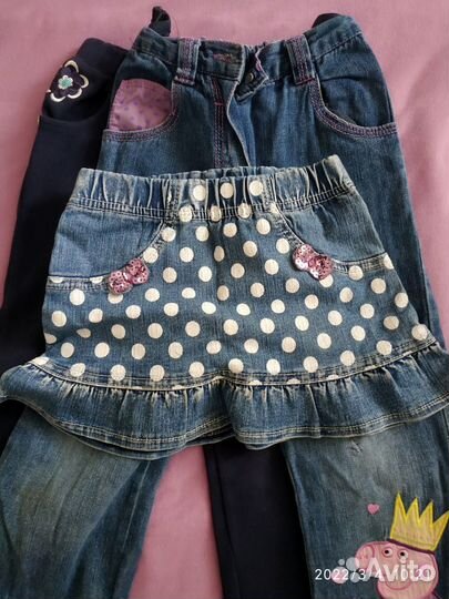 Вещи пакетом на девочку