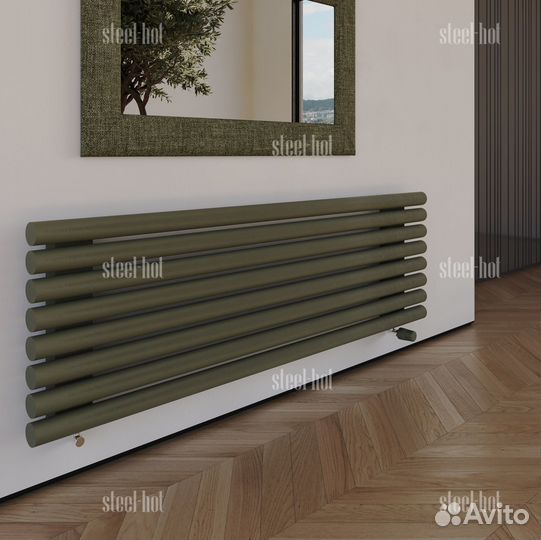 Дизайнерский радиатор отопления Steel