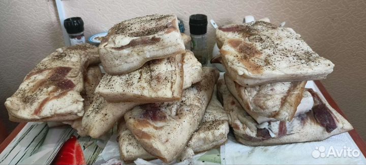 Сало соленое домашнее