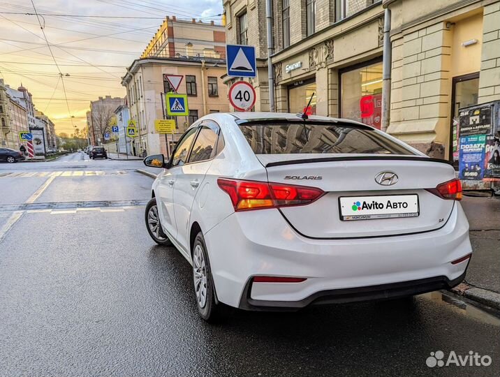 Hyundai Solaris 1.4 МТ, 2018, 176 500 км