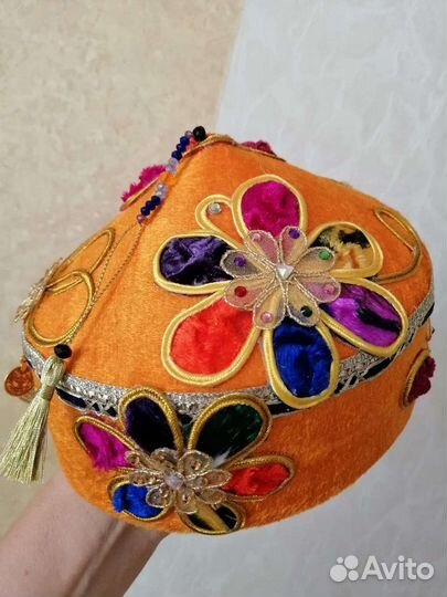 Головной убор тюбетейка