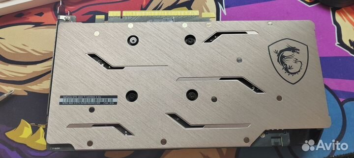 Видеокарта Gtx 1660 ti msi gaming x