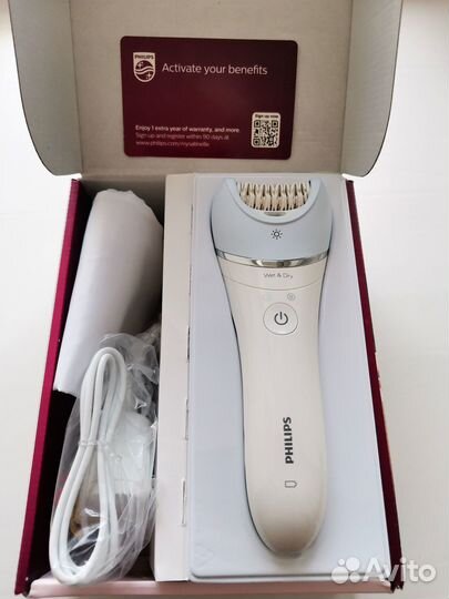 Эпилятор Philips BRE605 Satinelle Advanced