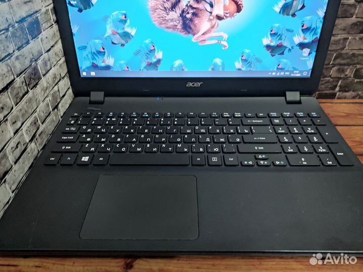 Быстрый ноутбук Acer intel/4gb/500gb