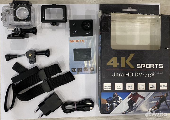 Экшен камера 4к