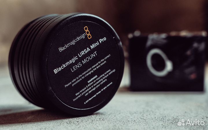 Blackmagic ursa Mini Pro PL Mount сменный байонет