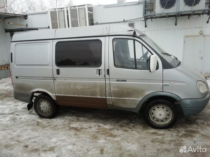 ГАЗ Соболь 2752 2.3 МТ, 2003, 230 000 км