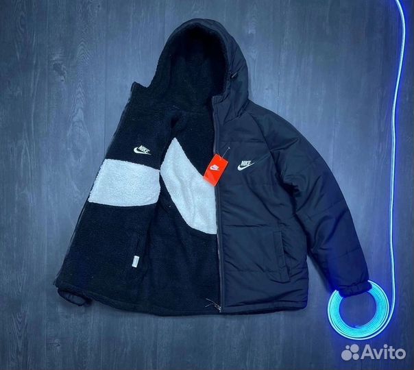 Двусторонняя куртка барашек