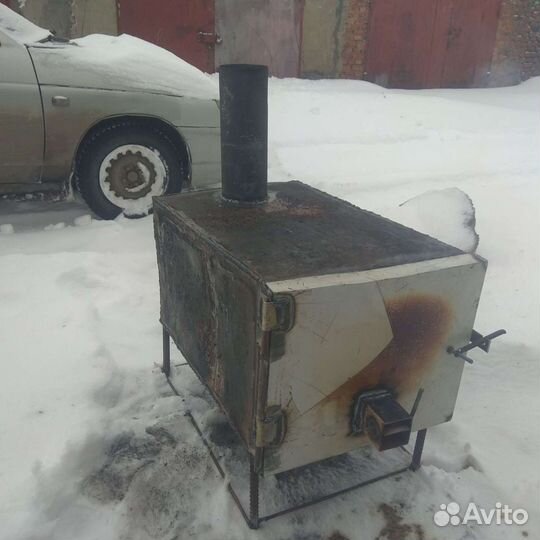 Печи для гаража. Буржуйки. 15-75 кв.м