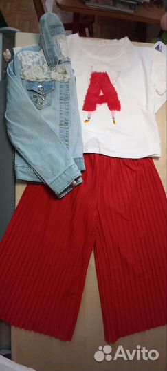 Одежда девочке бренды 122-128-134