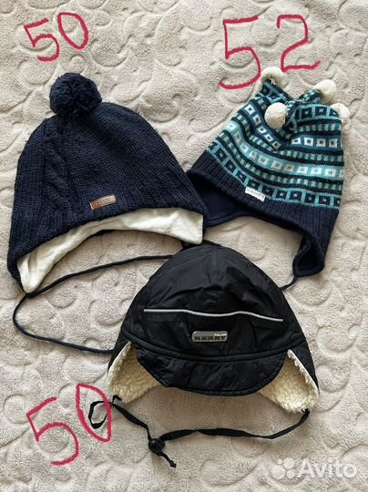 Шапки и варежки для мальчика