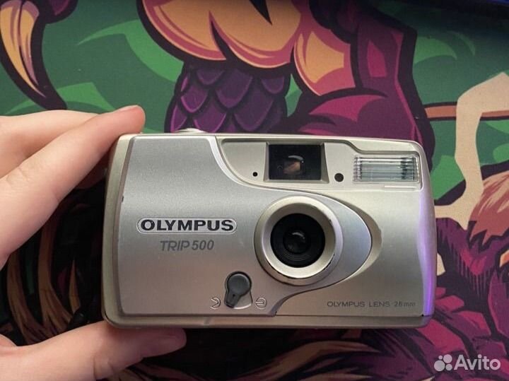 Плёночный фотоаппарат Olympus trip 500