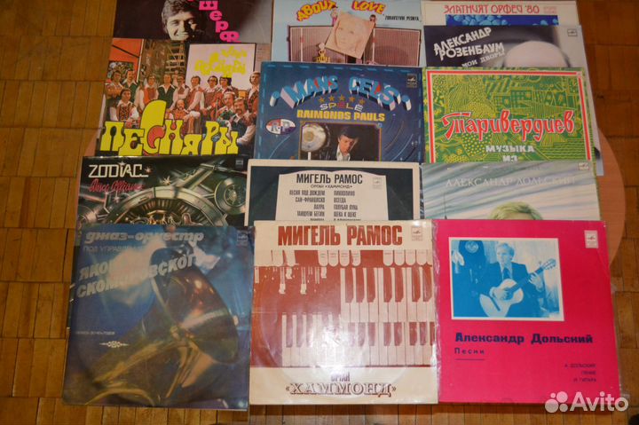 Грампластинки 70-90 годов в отличном состоянии