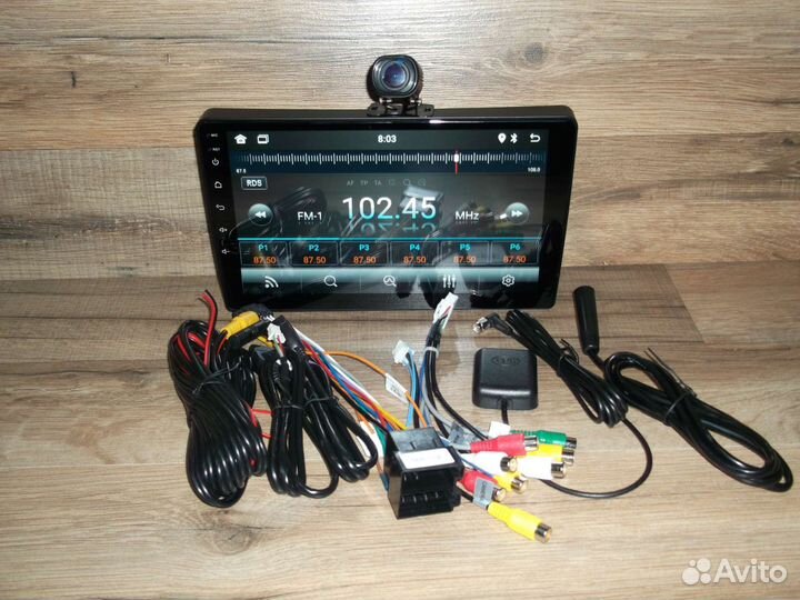 Магнитола LADA Granta Android с камерой