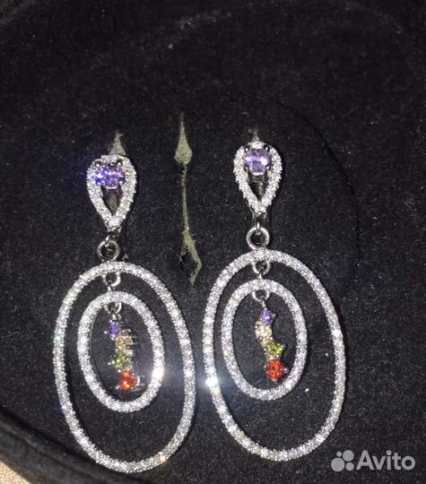 Серебряные серьги