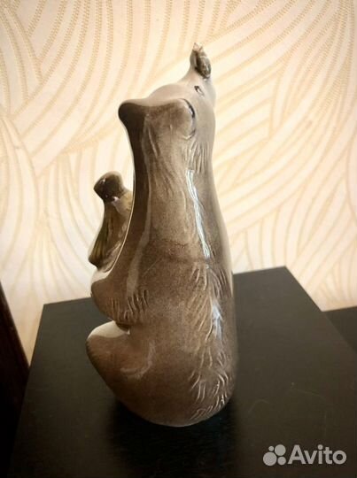 Статуэтка На Пасеке Медвежонок с Ульем Конаково