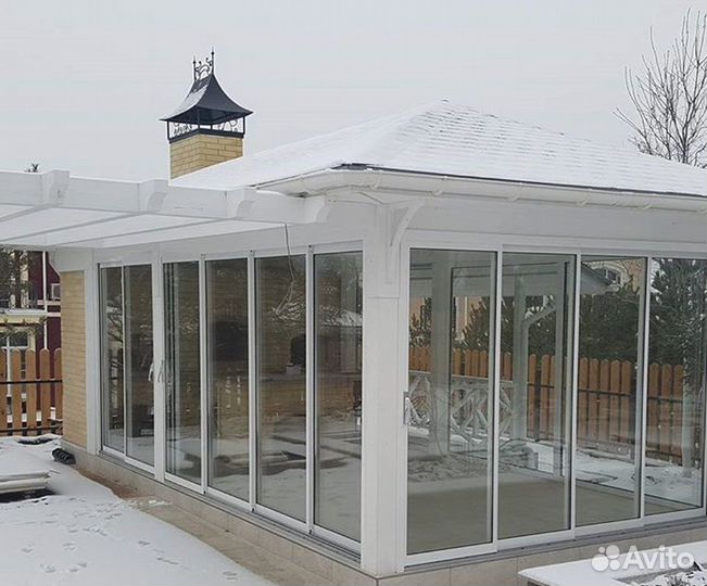 Окно для беседки алюминиевое