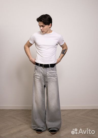 Джинсы широкие jaded london