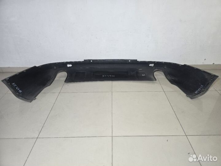 Спойлер бампера audi Q7 4L Задний