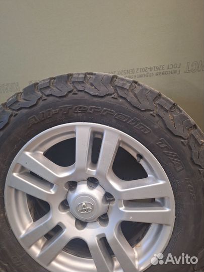 Колёса грязевые от Прадо 150