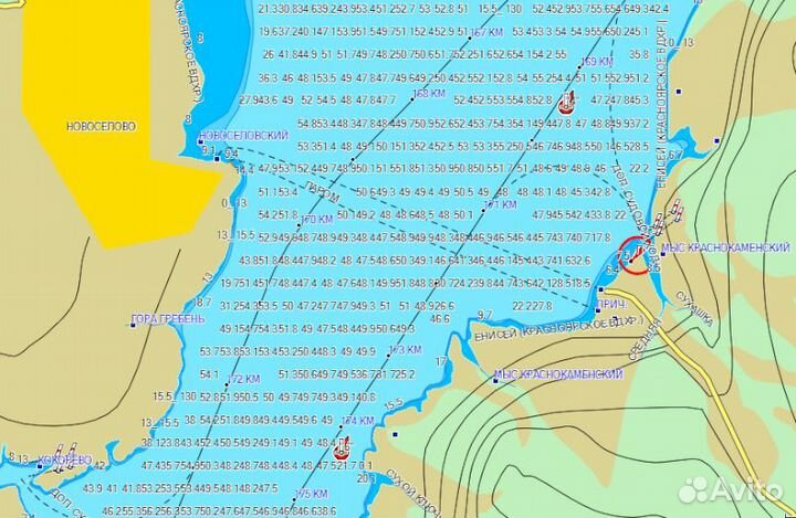 Garmin Navicom Подробная карта реки 2023