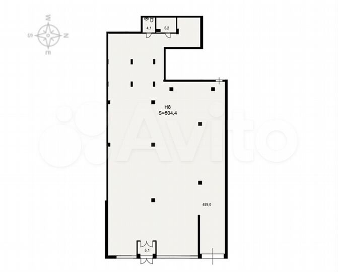 Продам помещение свободного назначения, 504 м²